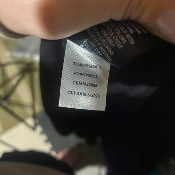 Torrid Size 1 Mini Ponte V-Neck Skater Dress Black Classic Basic 1X Casual Event - Picture 2 of 6